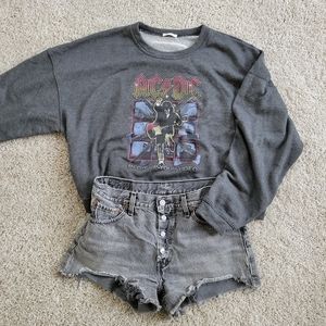ACDC Vtg Large sweat shirt